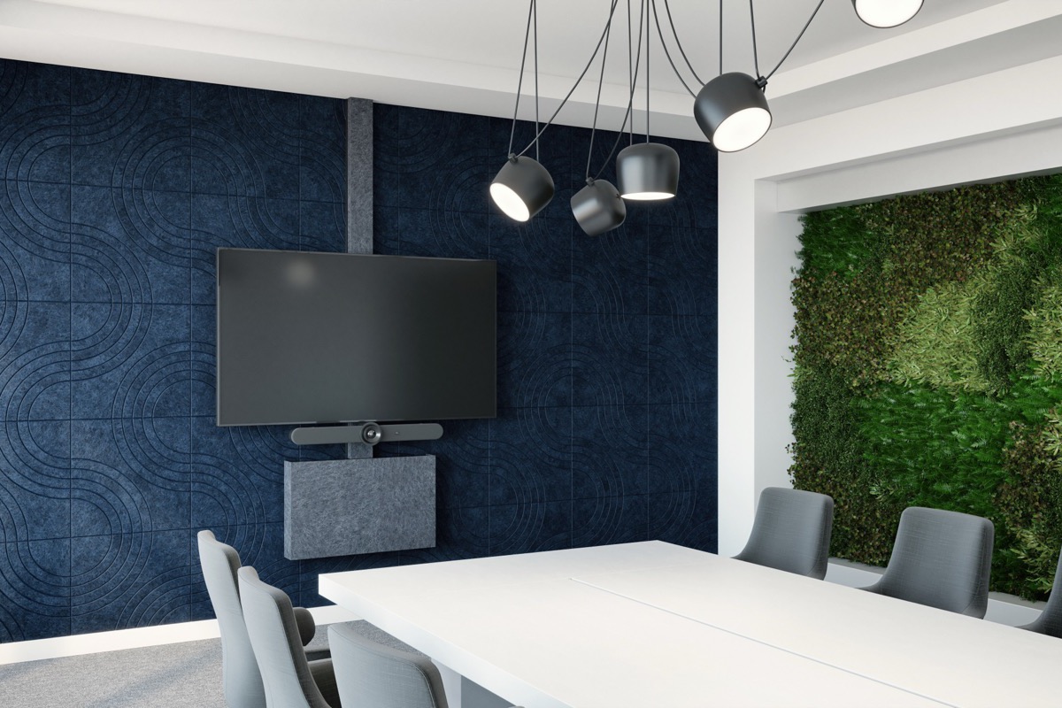 Middle Atlantic Fusion Storage-Cabinet im Boardroom